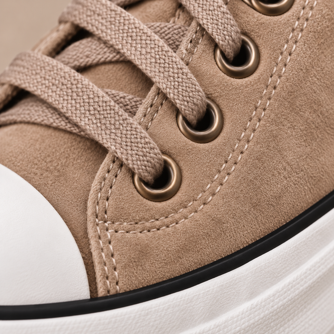 Sneakers til dame med svangstøtte