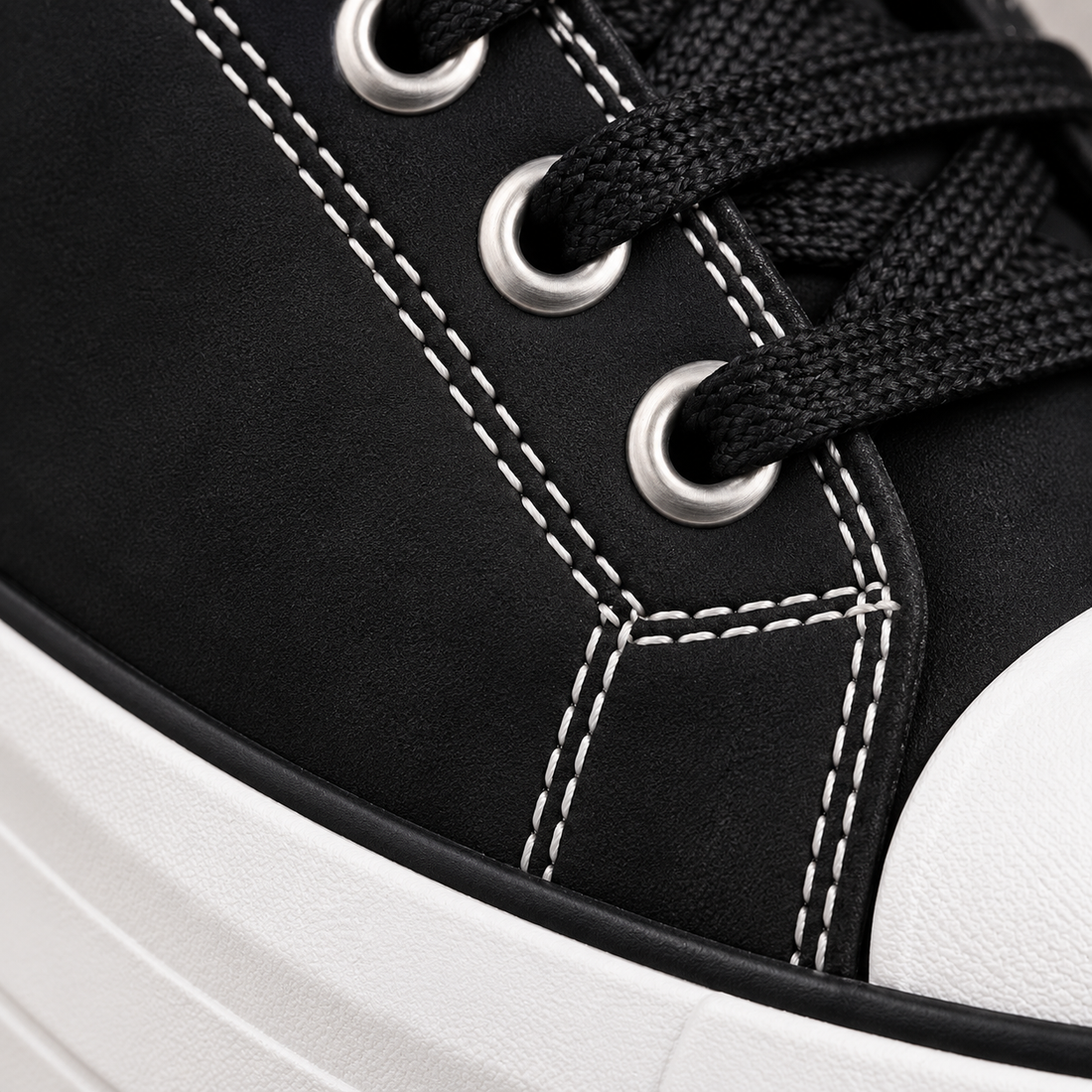 Sneakers til dame med svangstøtte