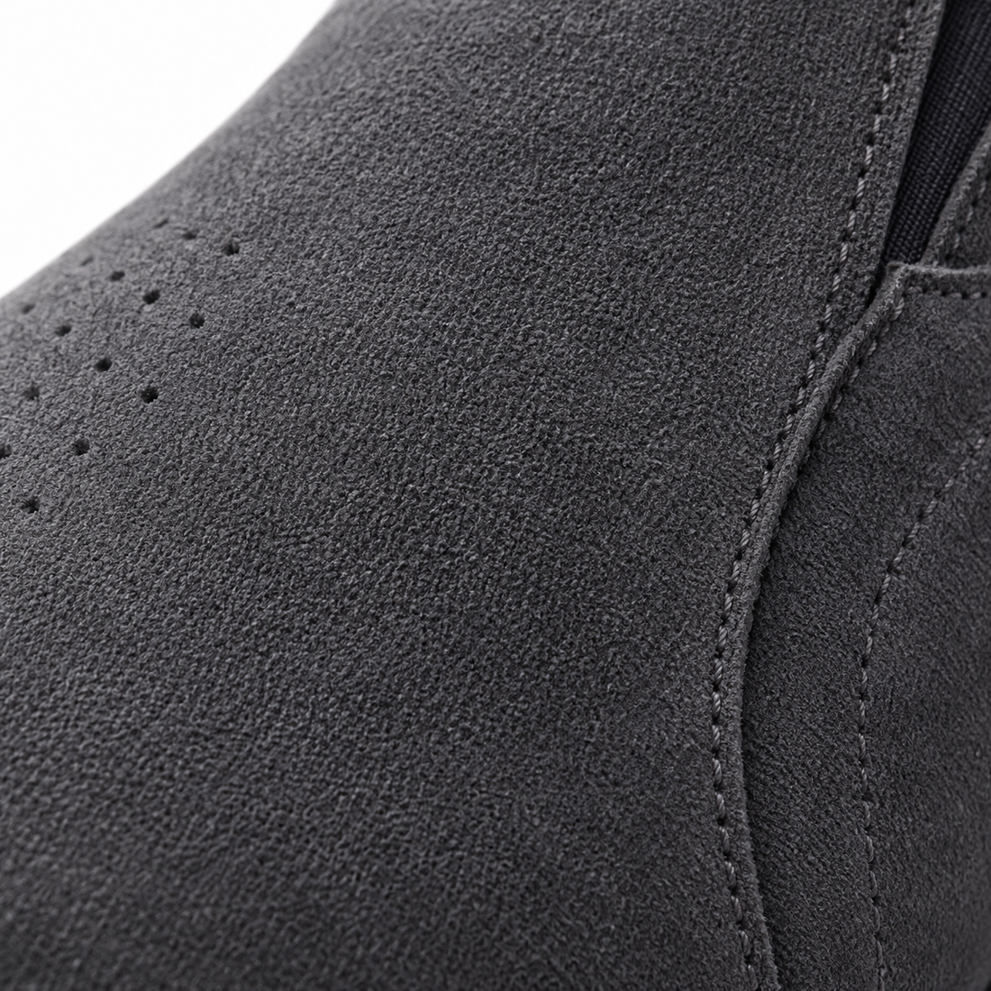 Slip-on herresko med støddæmpende sål