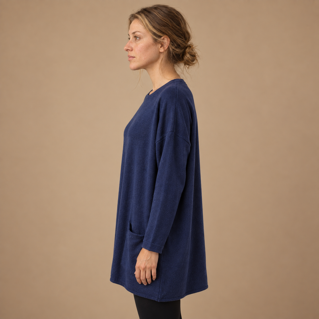 Oversized top til dame