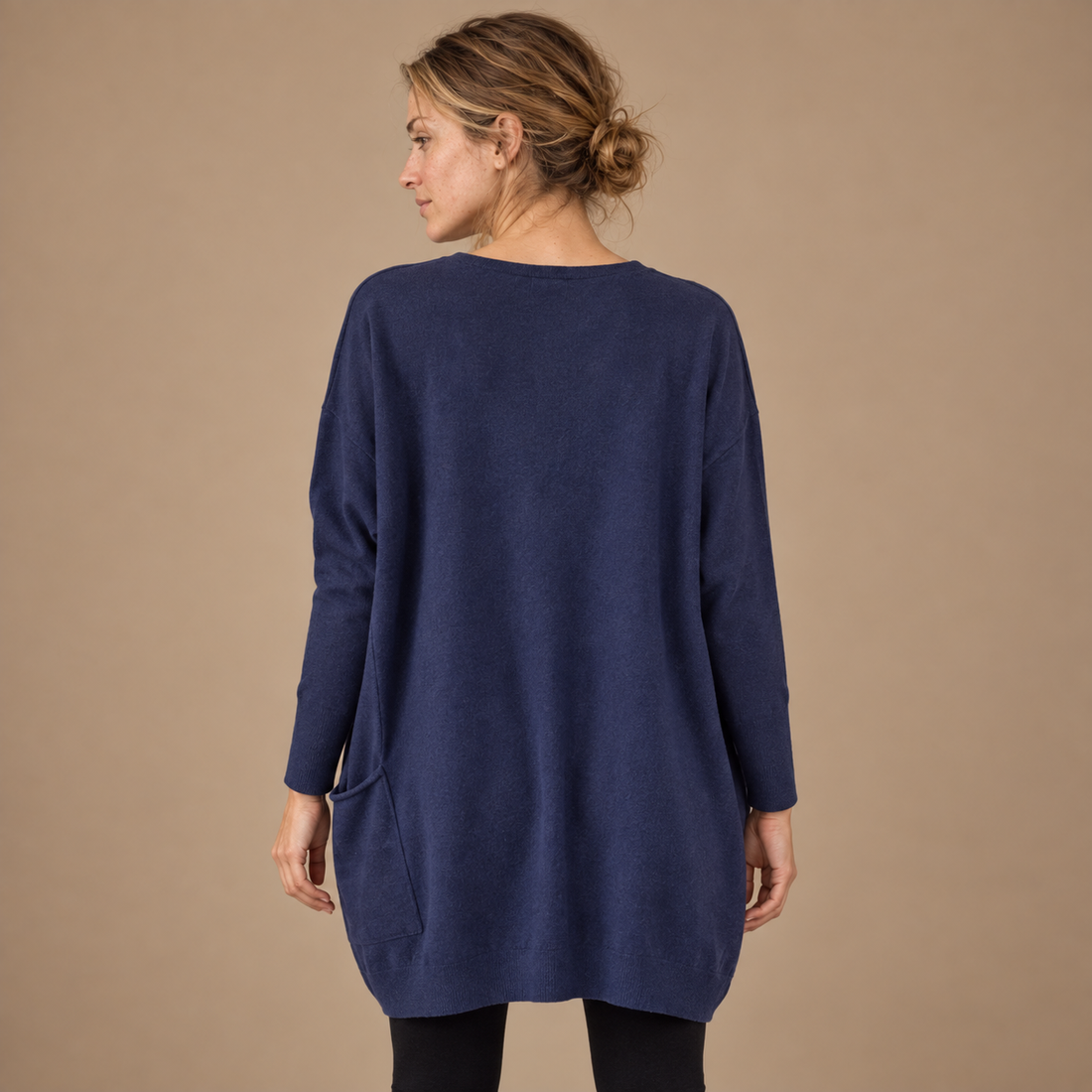 Oversized top til dame