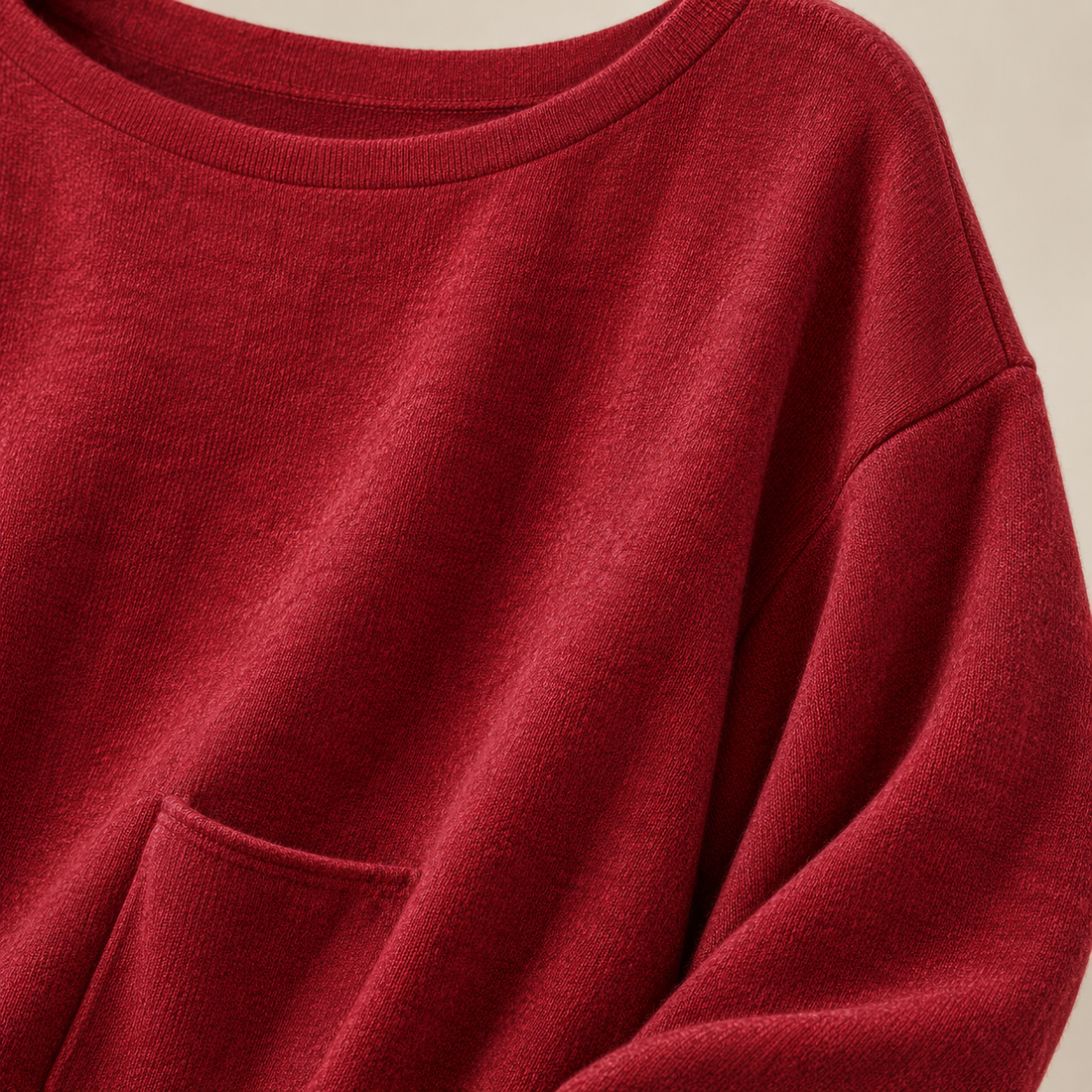 Oversized top til dame