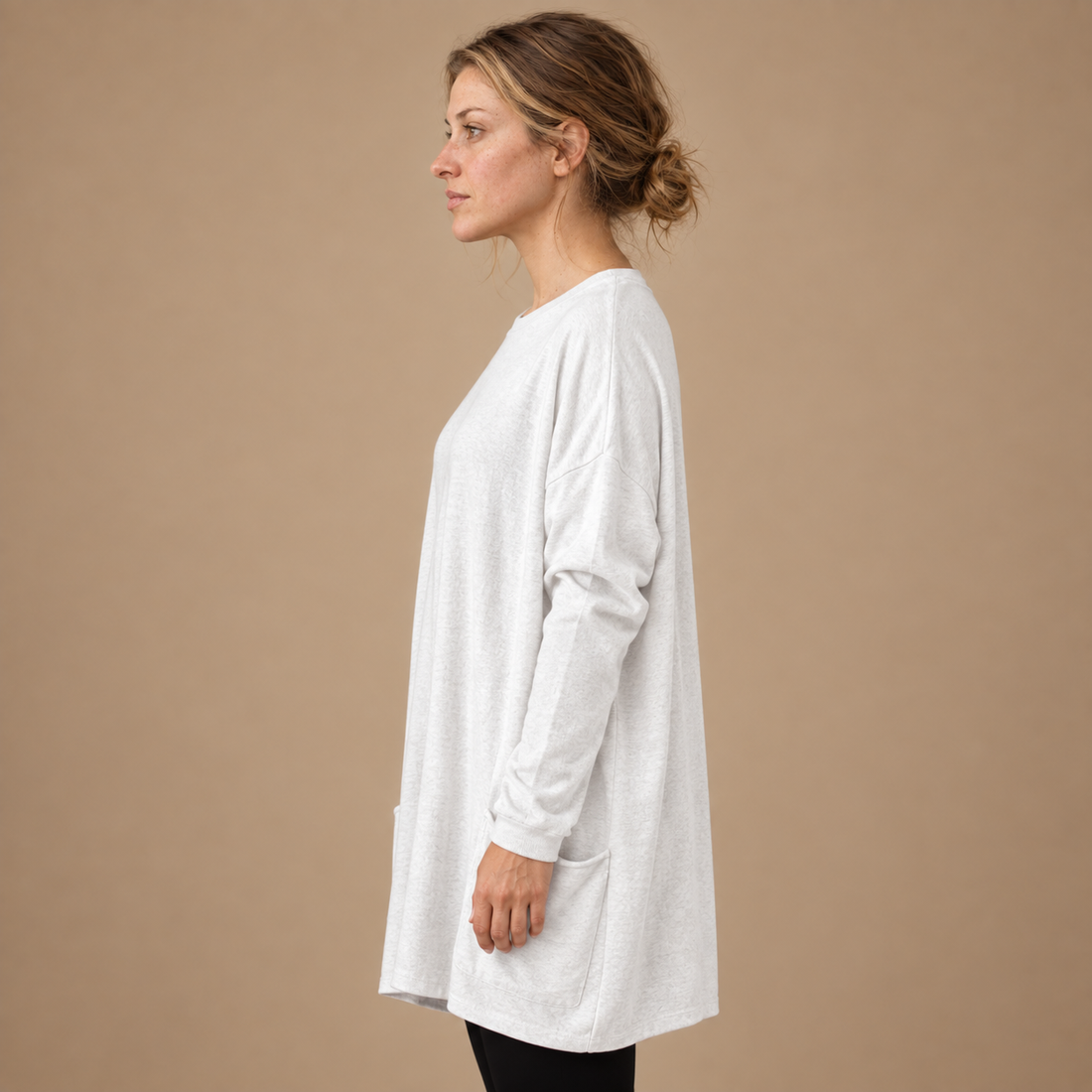 Oversized top til dame