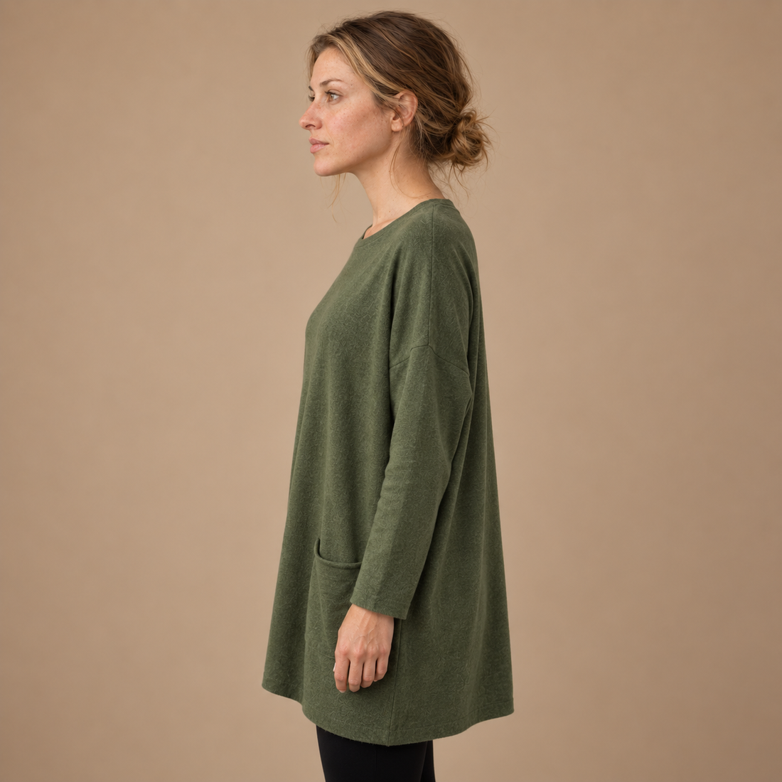 Oversized top til dame