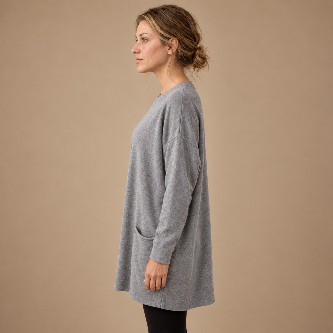 Oversized top til dame