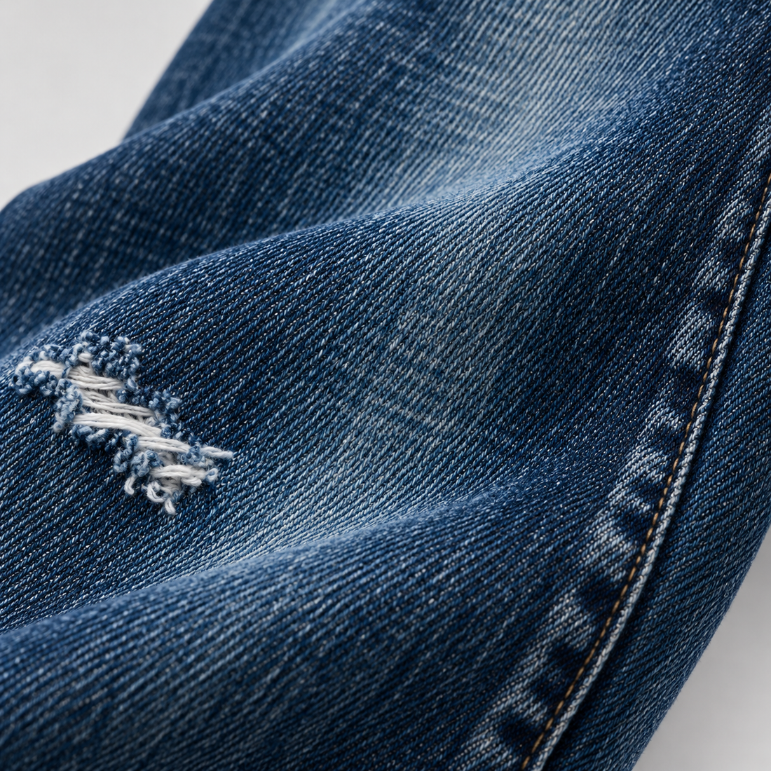 Damejeans med figurnær pasform