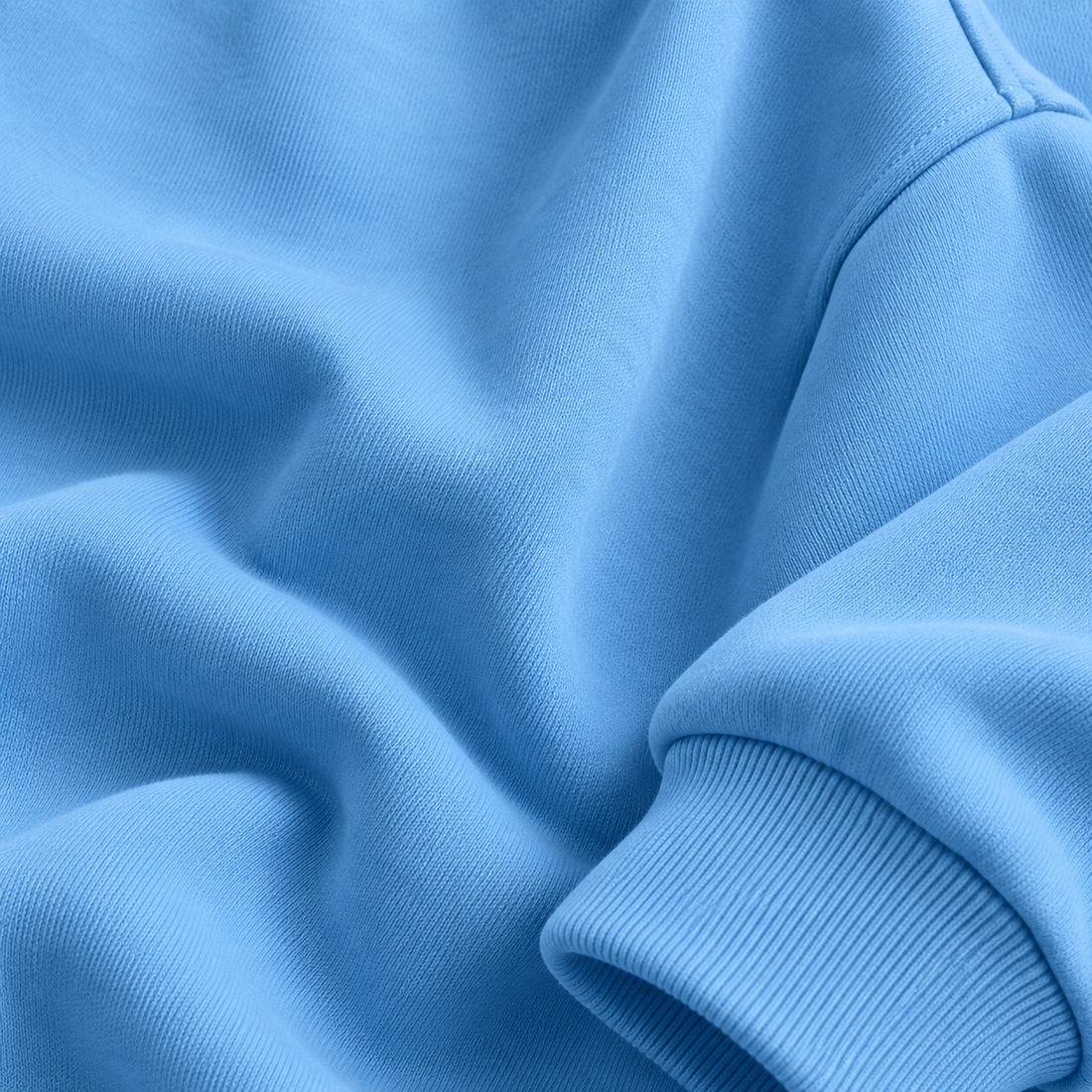 Oversized damesweater med luftig overflade