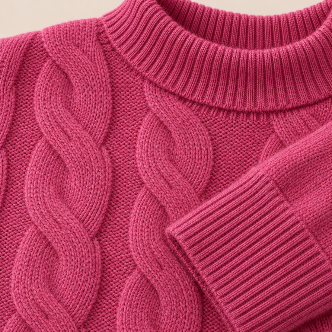 Vintersweater til dame i slim fit