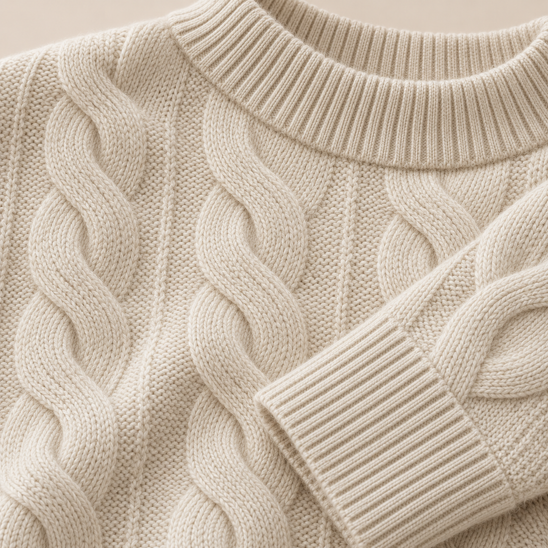 Vintersweater til dame i slim fit