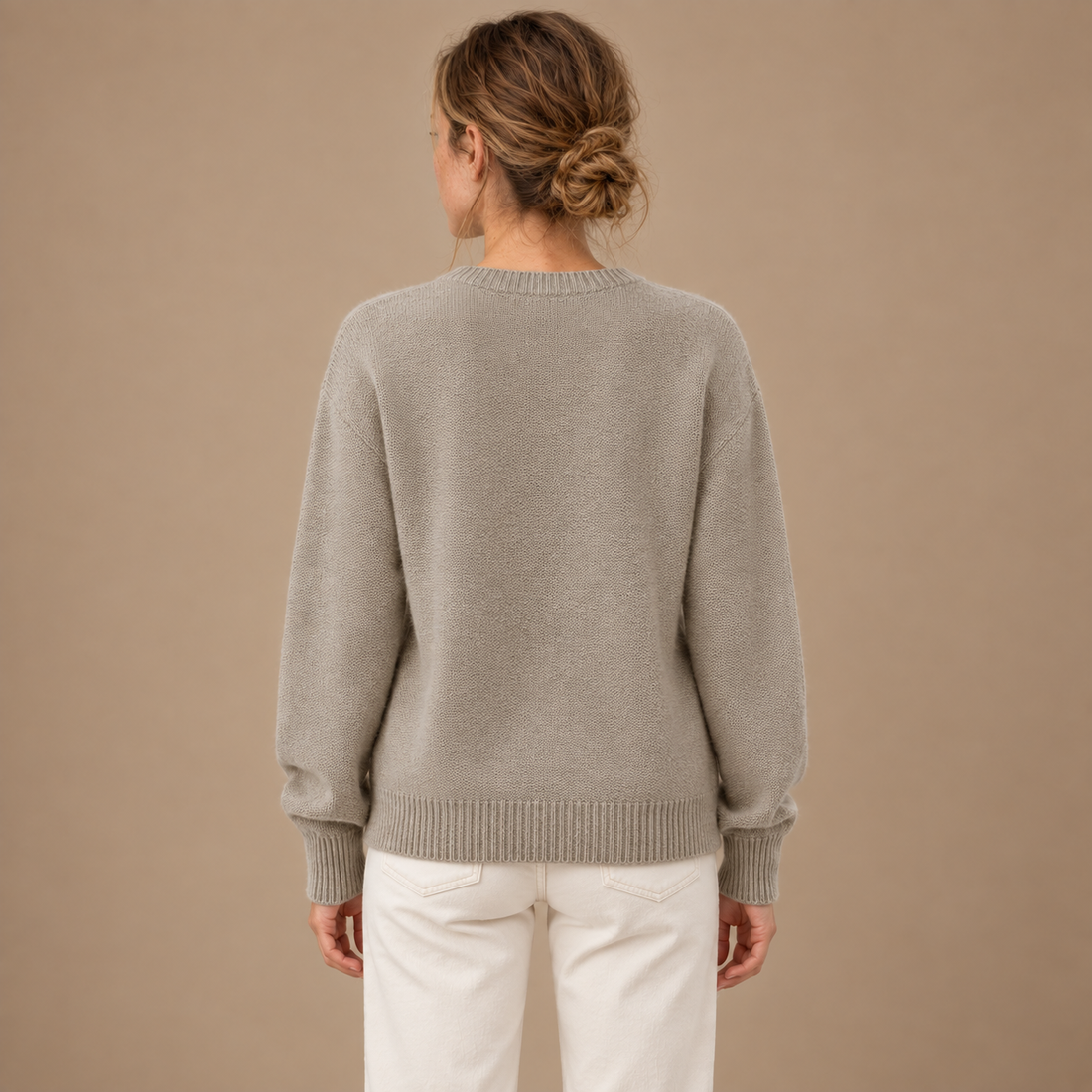 Vintersweater til dame i slim fit