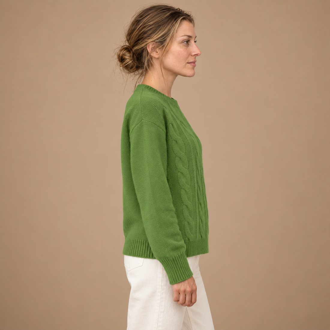 Vintersweater til dame i slim fit
