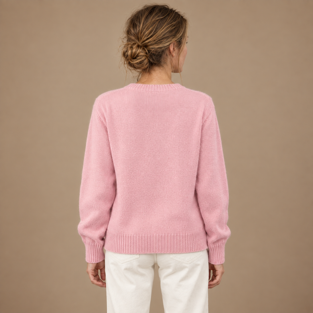 Vintersweater til dame i slim fit
