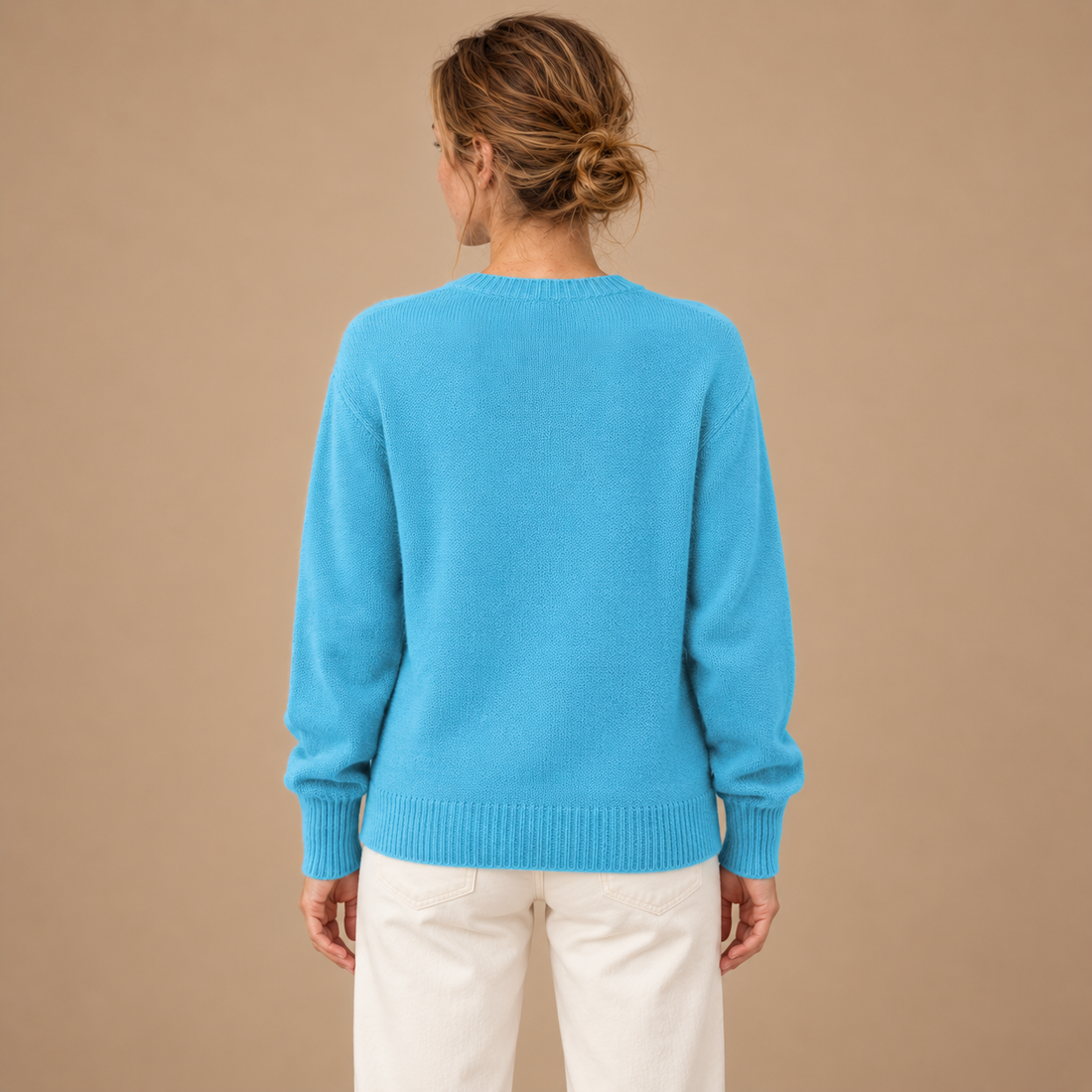 Vintersweater til dame i slim fit