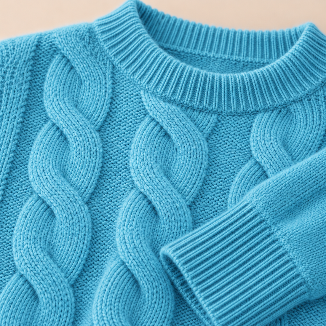 Vintersweater til dame i slim fit