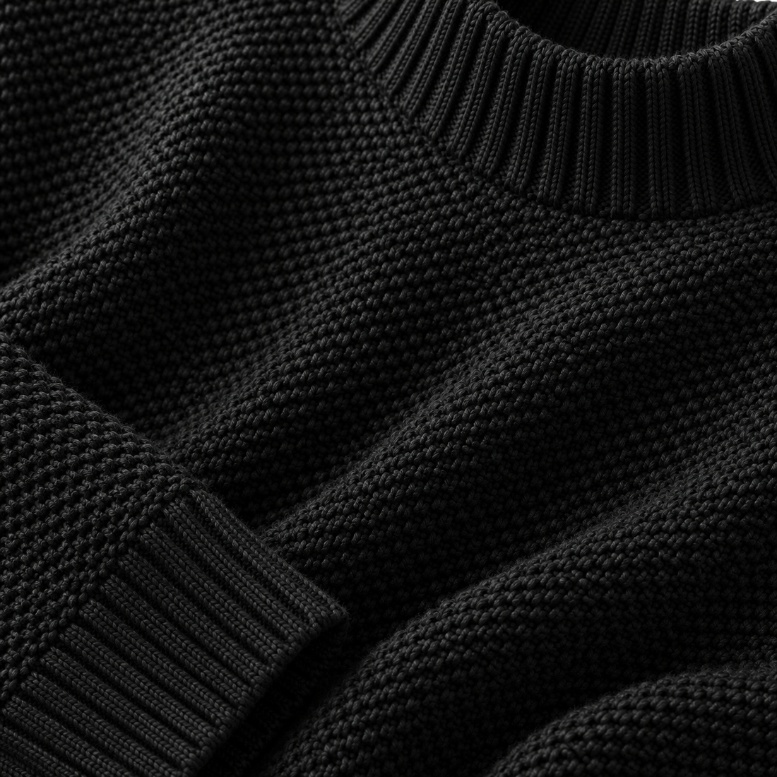 Strikket damesweater, one size