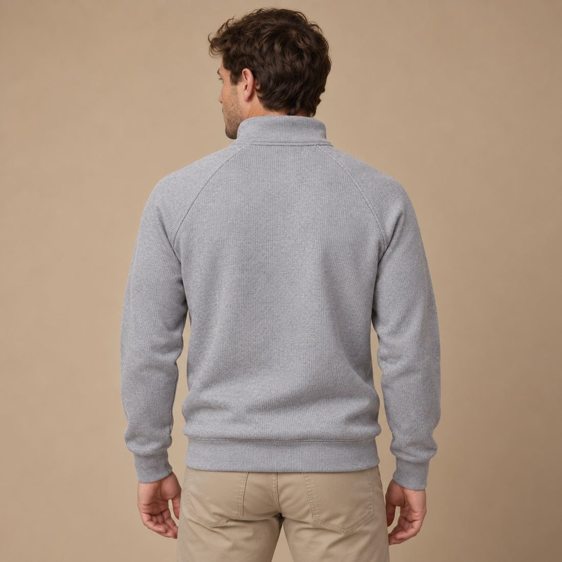 Termosweater til herre med slank pasform