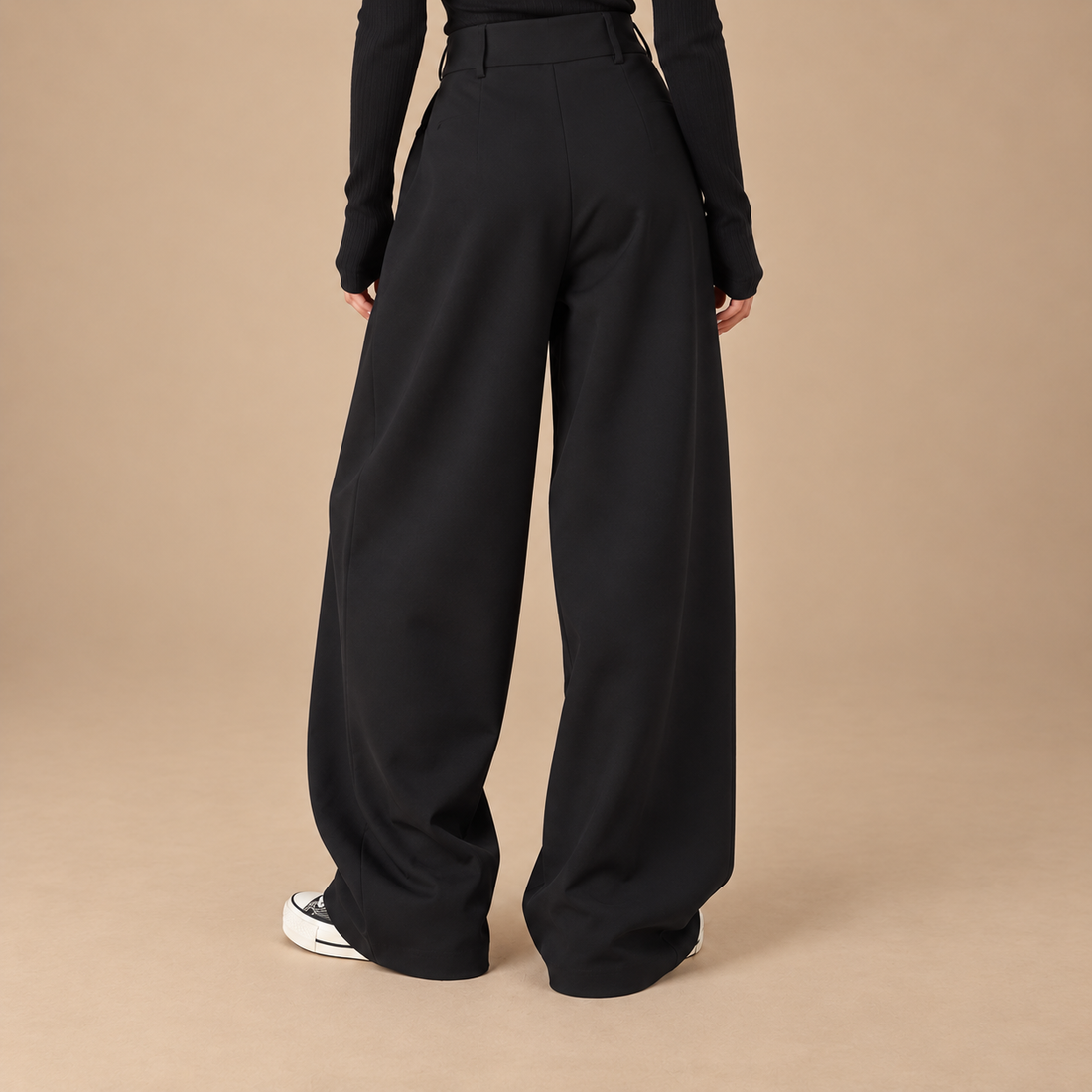 Vide bukser til dame i streetwearstil