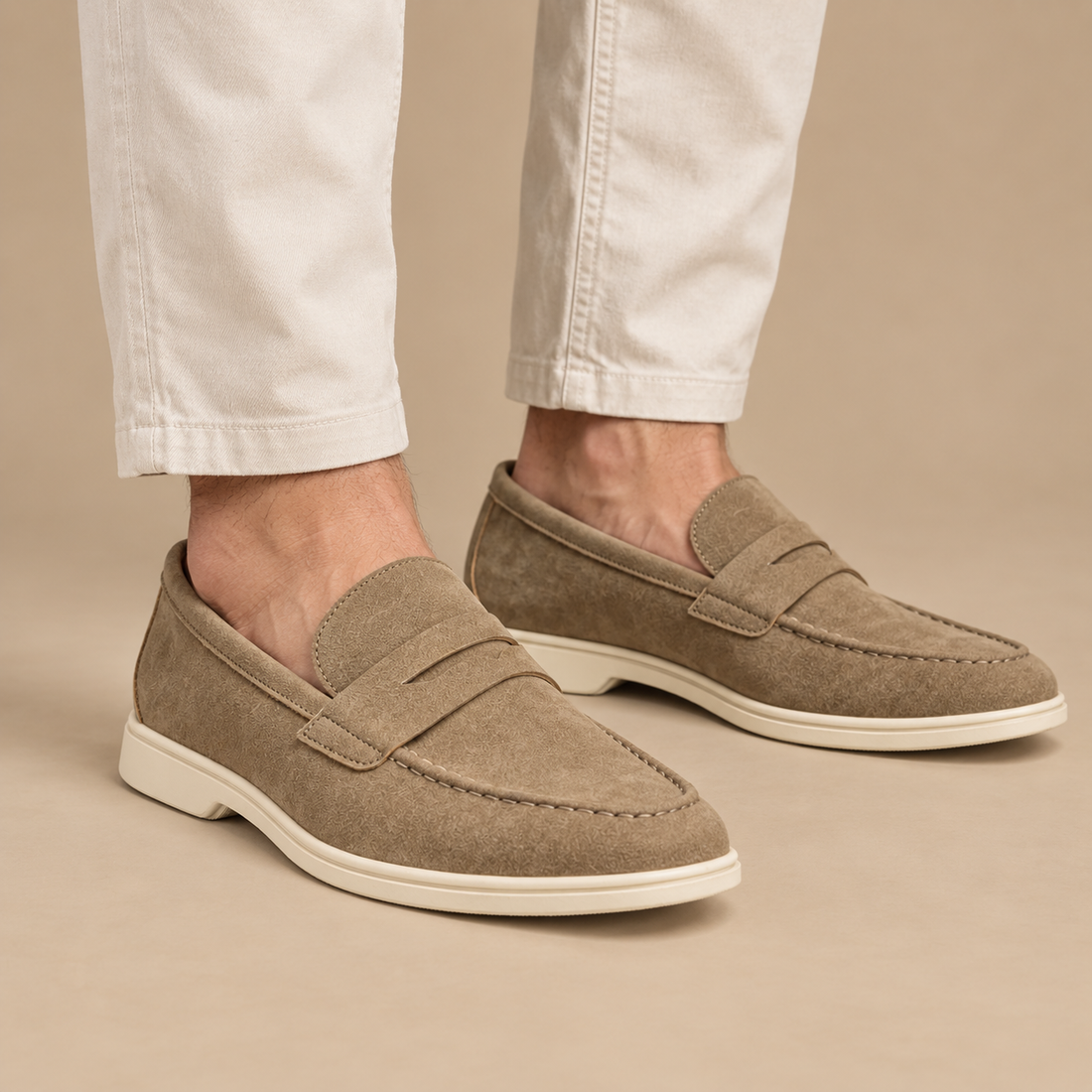 Slip-on loafers til herre