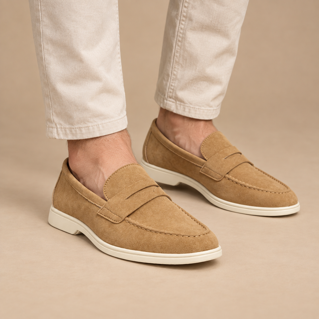 Slip-on loafers til herre