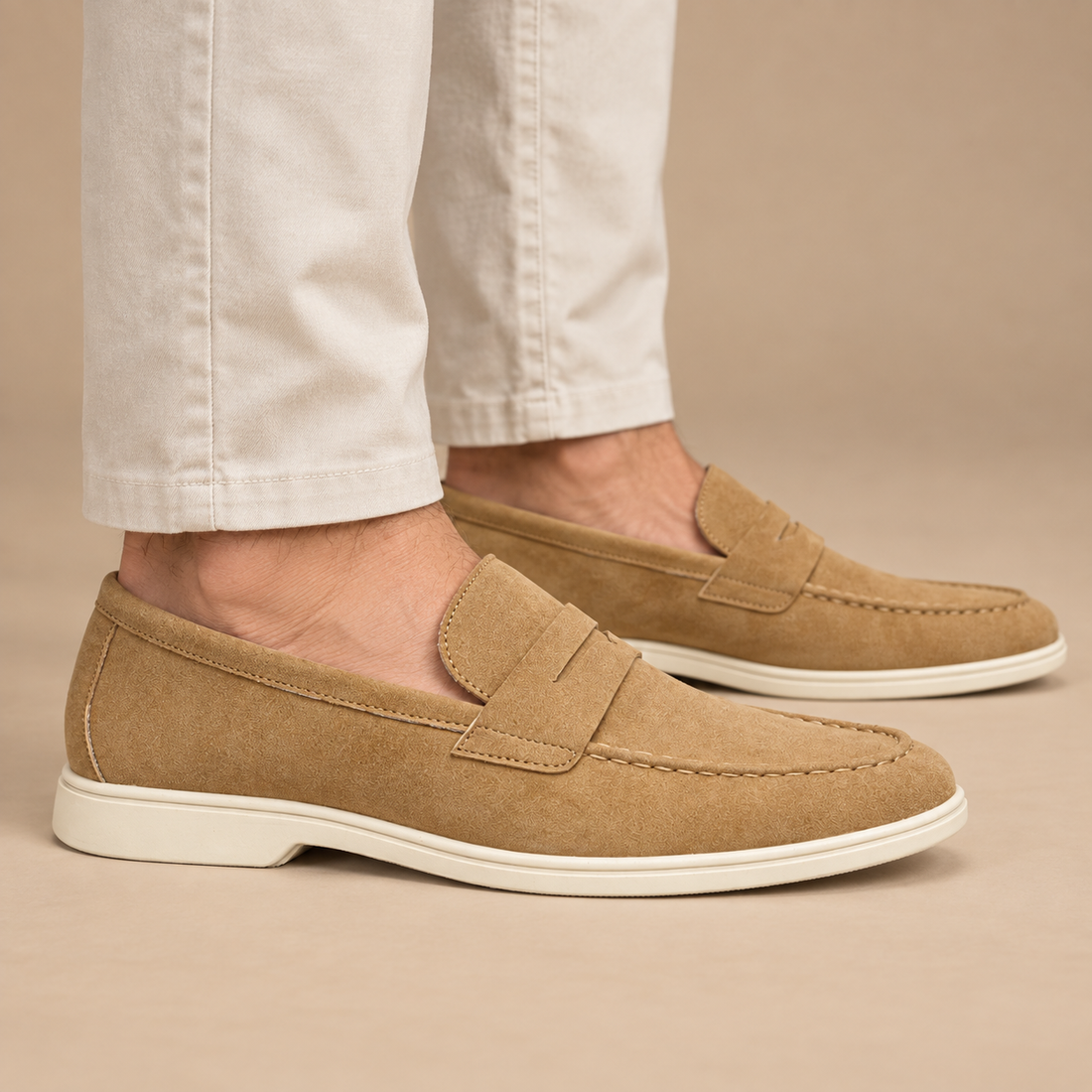 Slip-on loafers til herre