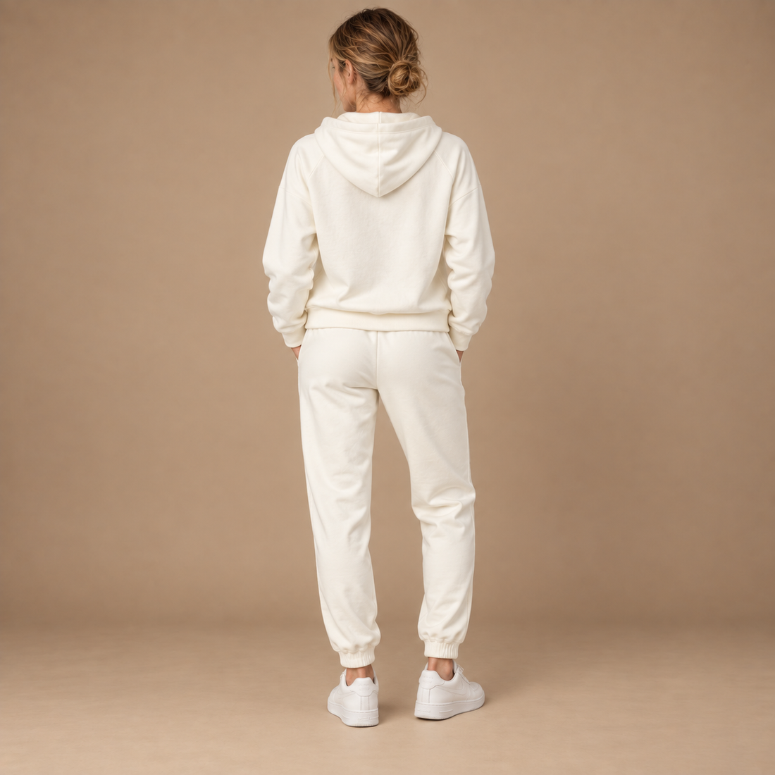 Joggingsæt til dame i stretch