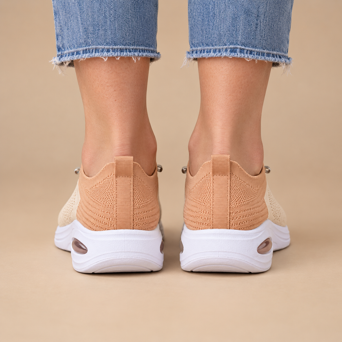 Ortopædiske sneakers til dame med bred forfod