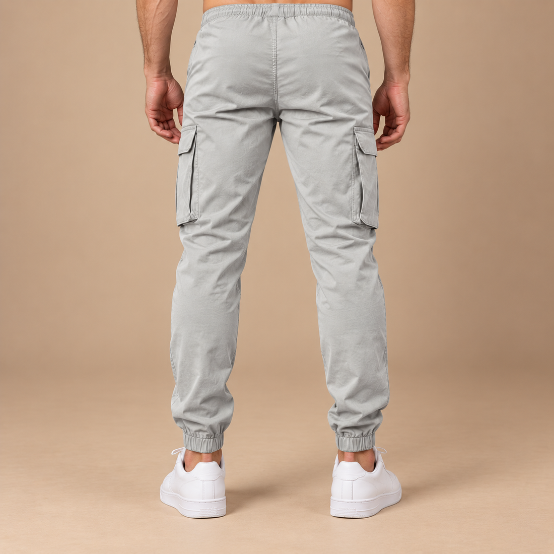 Slim fit joggingbukser til herre