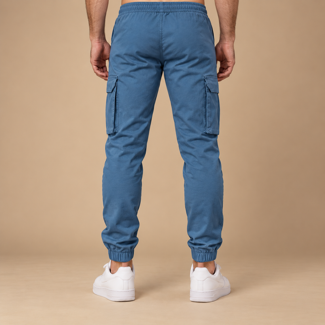 Slim fit joggingbukser til herre