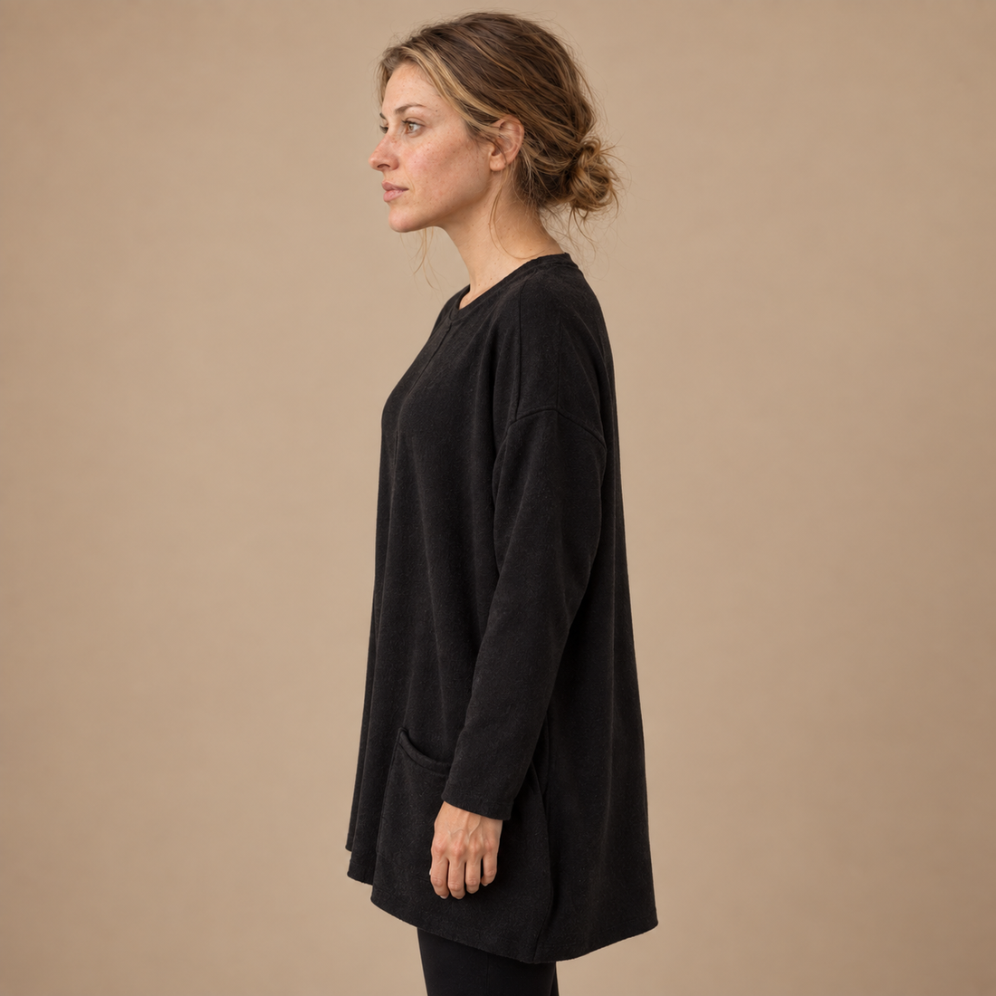 Oversized top til dame