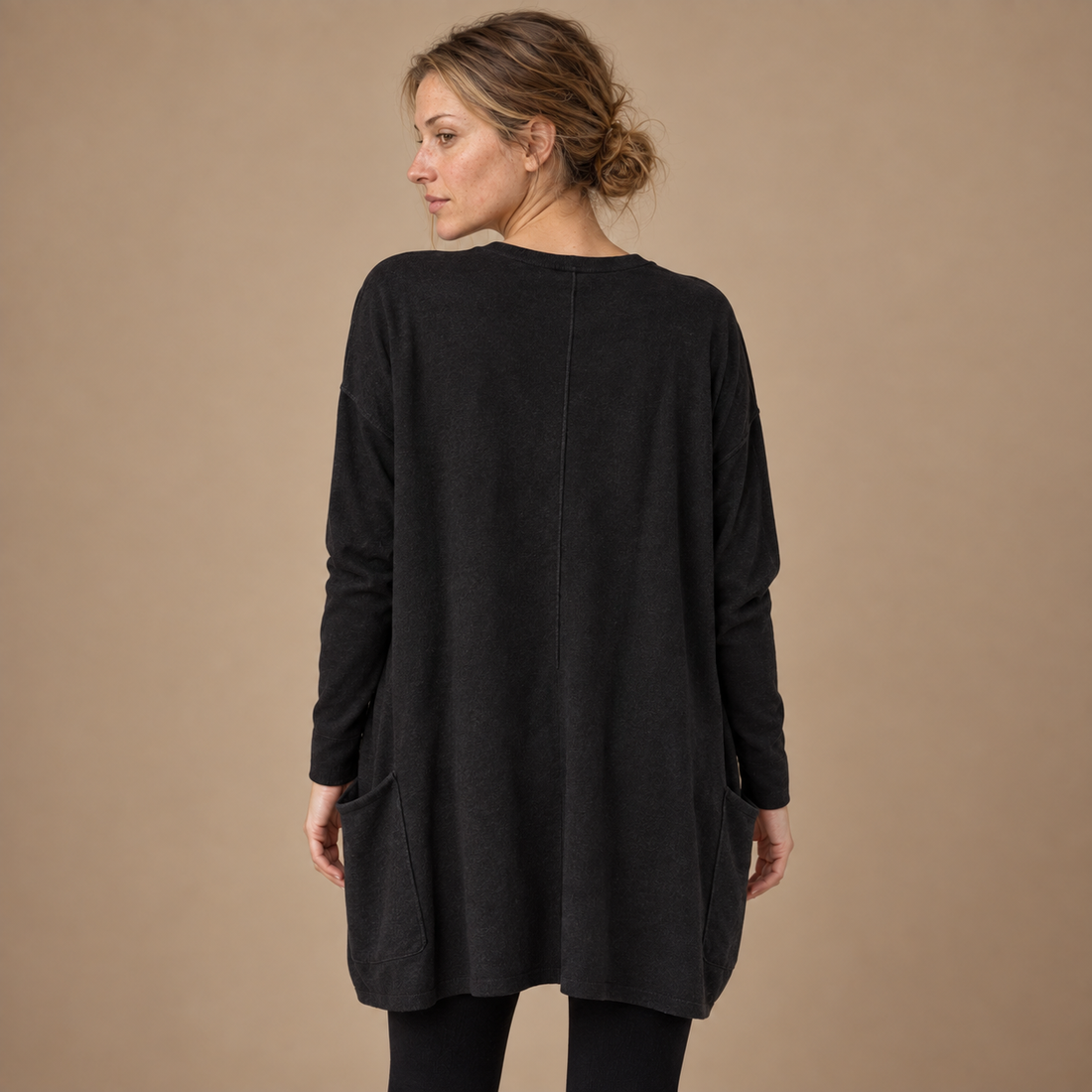 Oversized top til dame