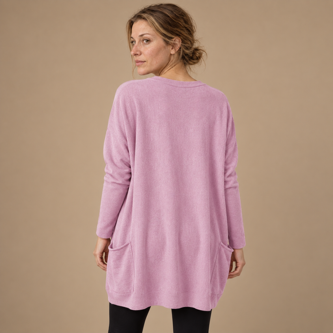 Oversized top til dame