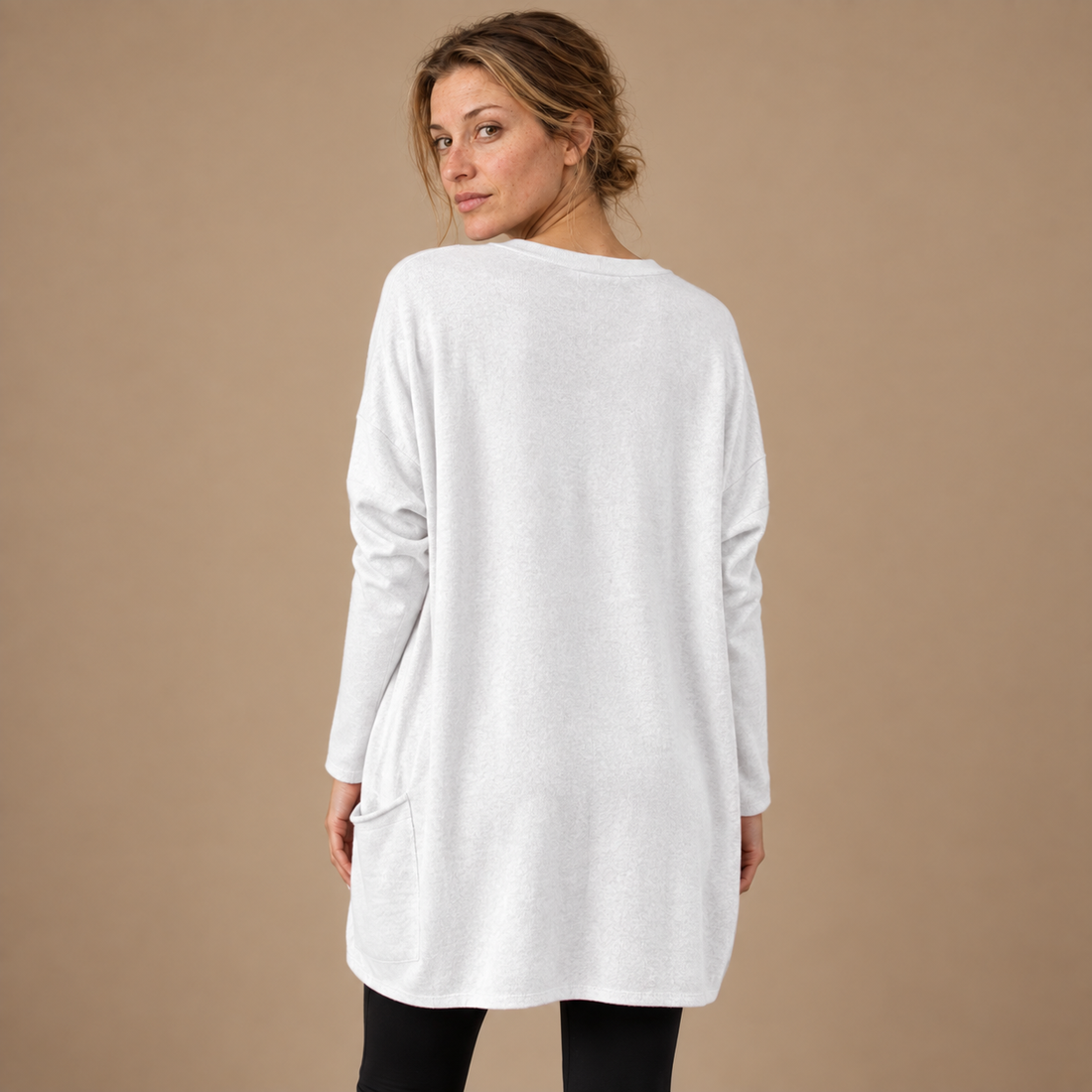 Oversized top til dame