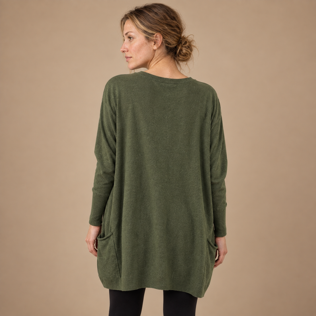 Oversized top til dame