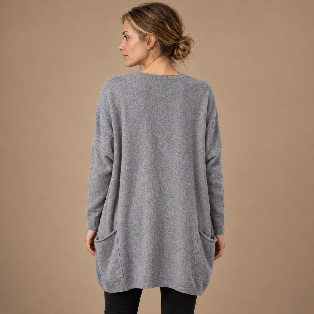 Oversized top til dame