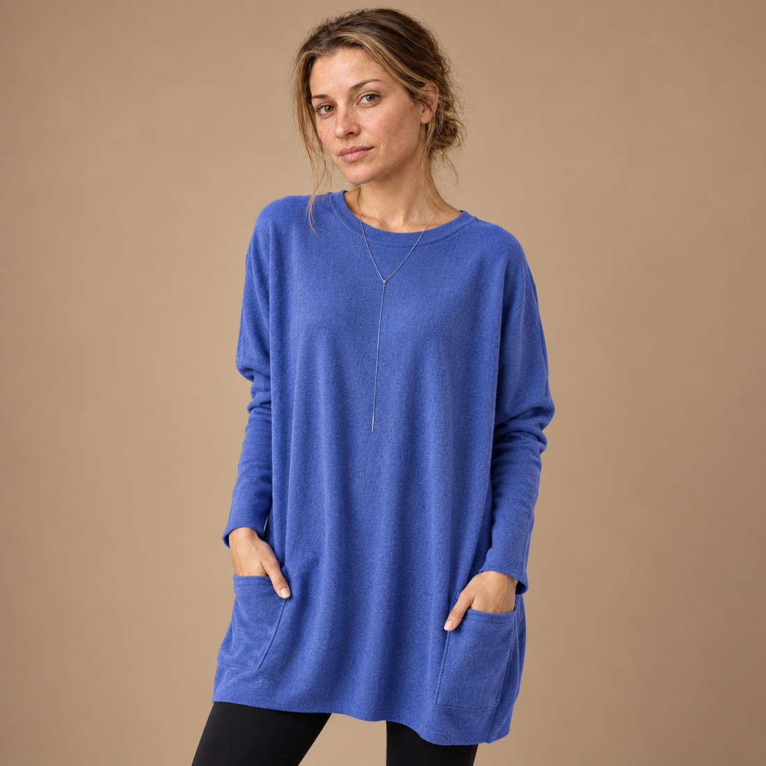 Oversized top til dame