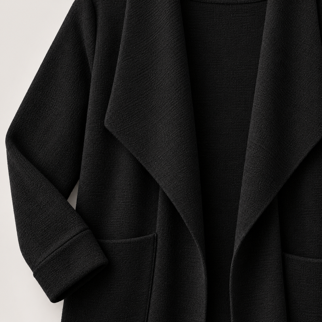 Lang cardigan til dame