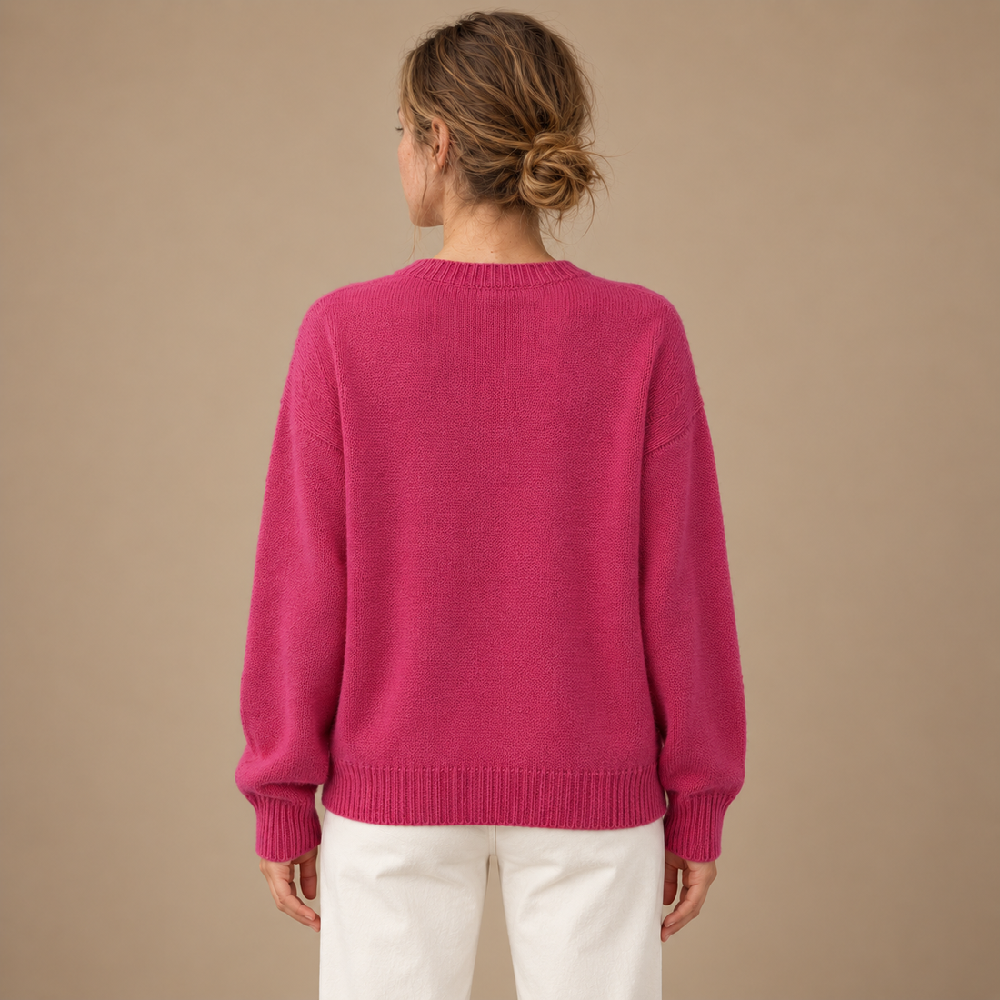 Vintersweater til dame i slim fit