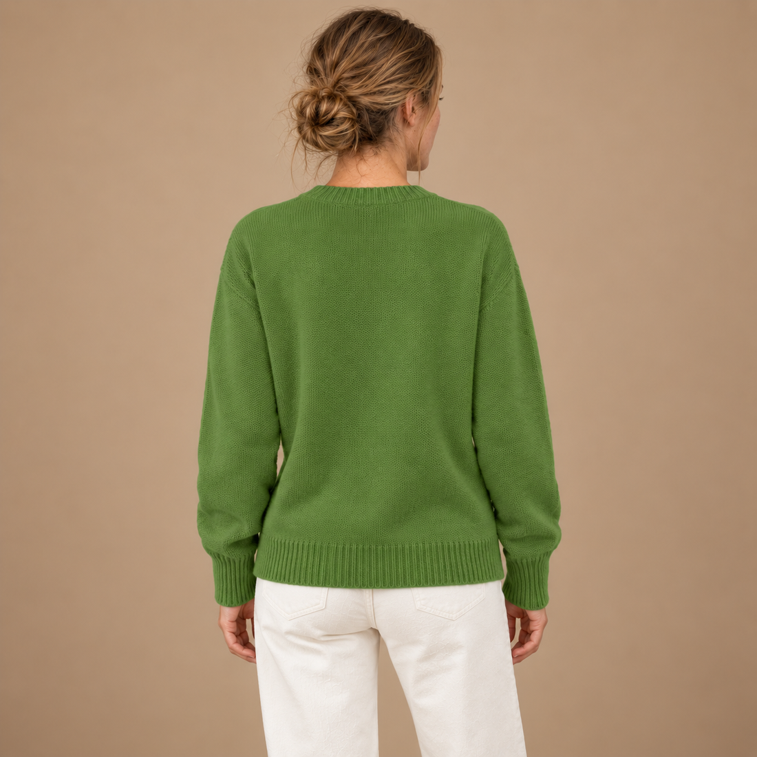 Vintersweater til dame i slim fit