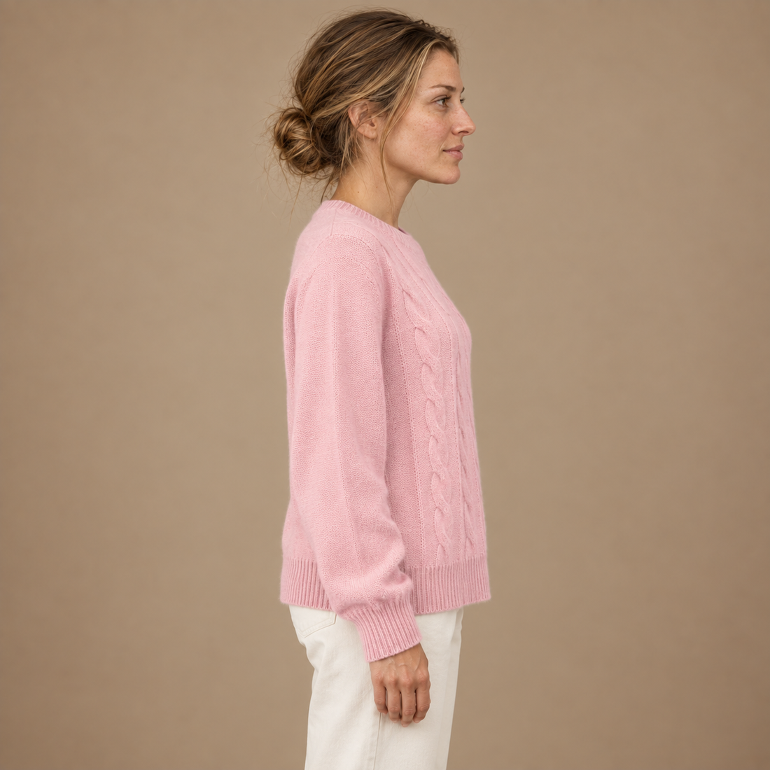 Vintersweater til dame i slim fit