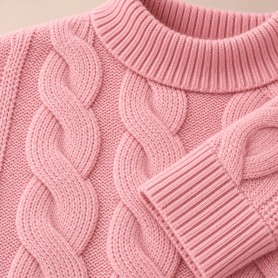 Vintersweater til dame i slim fit