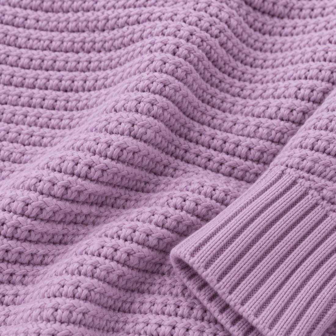 Varm rullekravesweater til dame