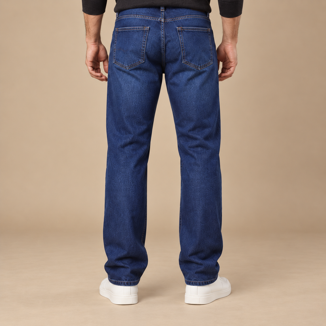 Herrejeans med lige ben
