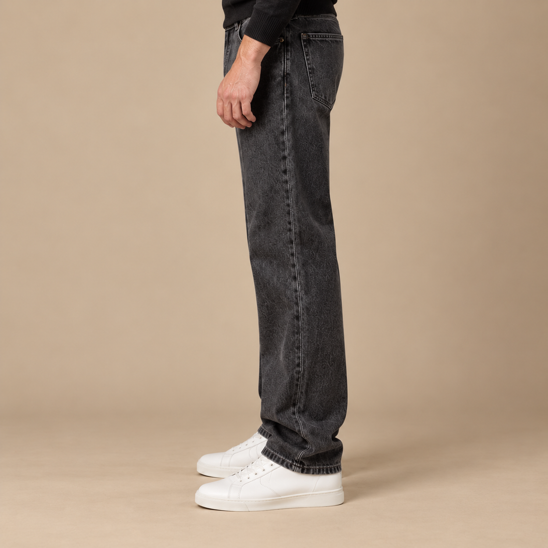 Herrejeans med lige ben