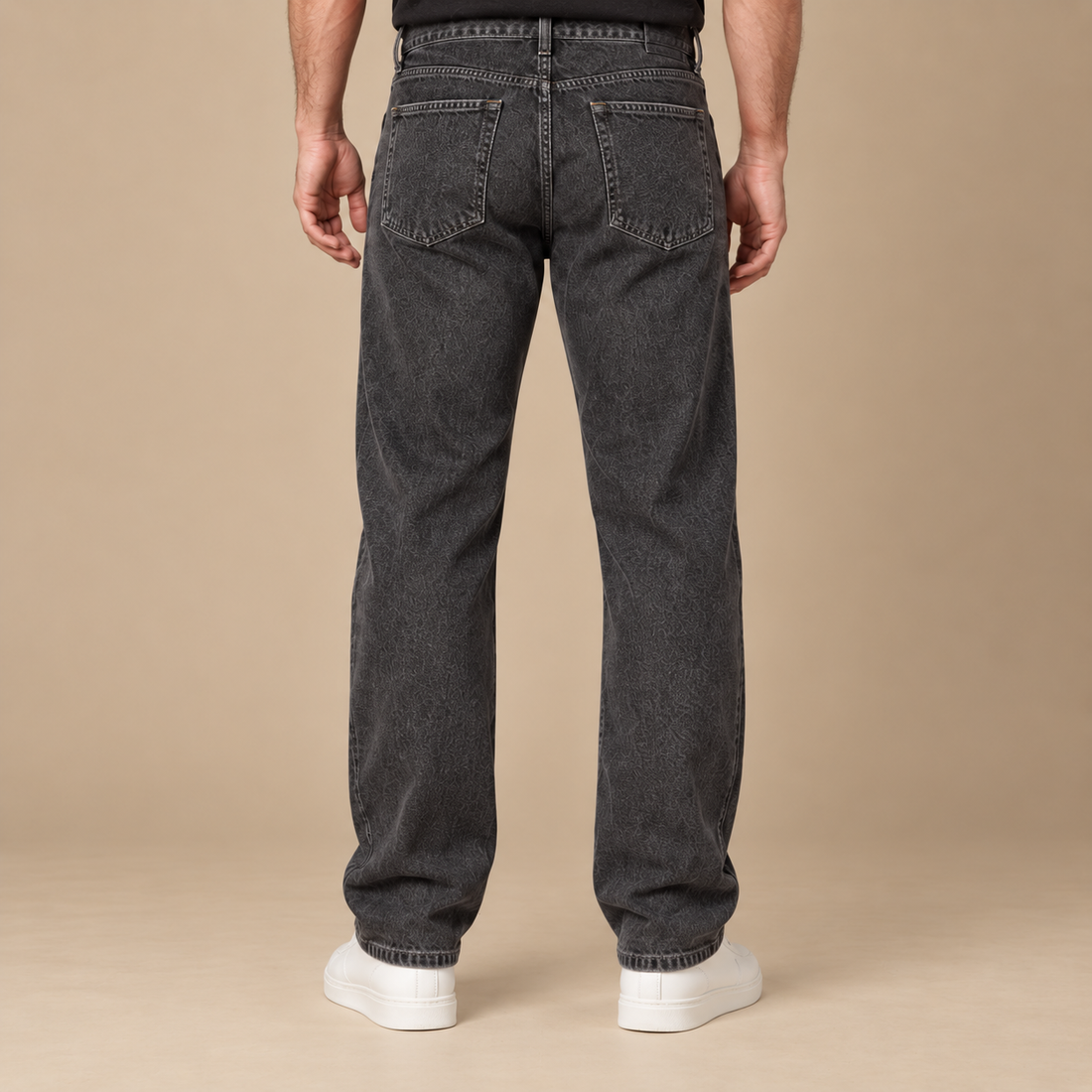 Herrejeans med lige ben