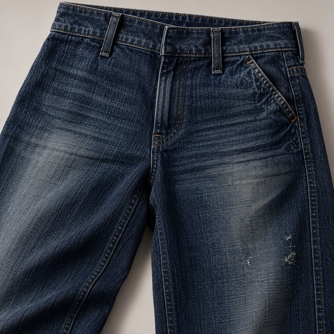 Damejeans med vide ben