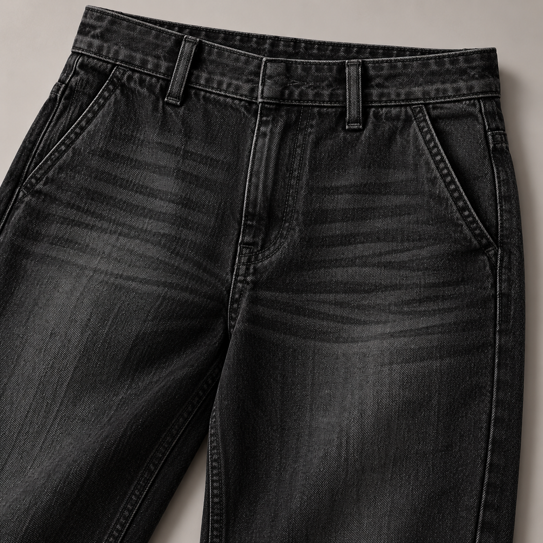 Damejeans med vide ben