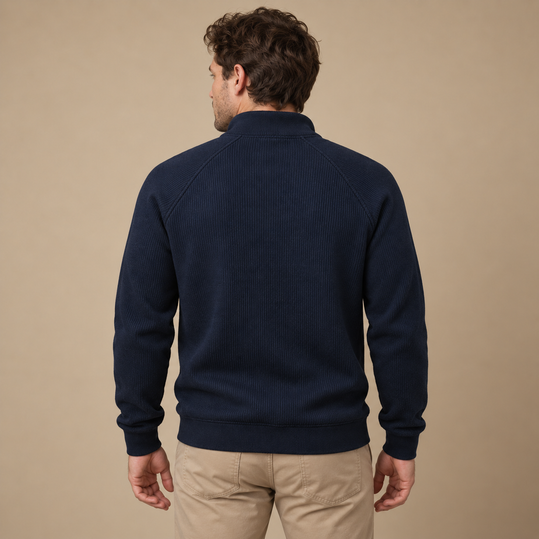 Termosweater til herre med slank pasform