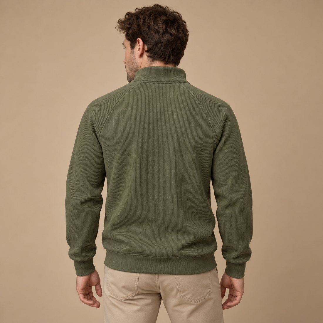 Termosweater til herre med slank pasform