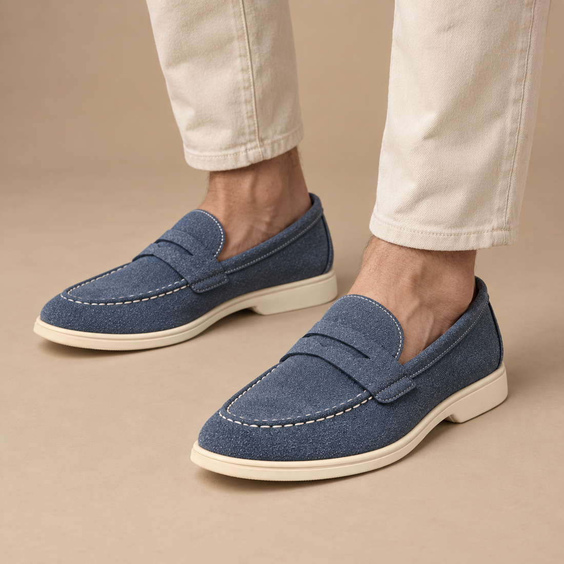 Slip-on loafers til herre
