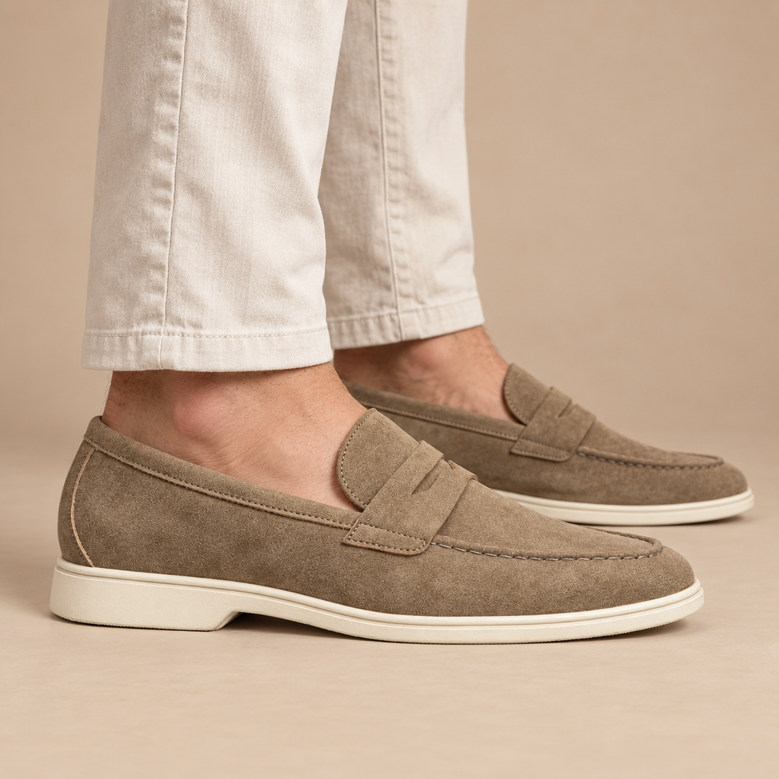 Slip-on loafers til herre